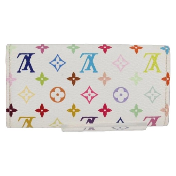 LOUIS VUITTON Monogram Multicolor Multicles 4 Key Case White M93731 Auth 132774V - Picture 2 of 16